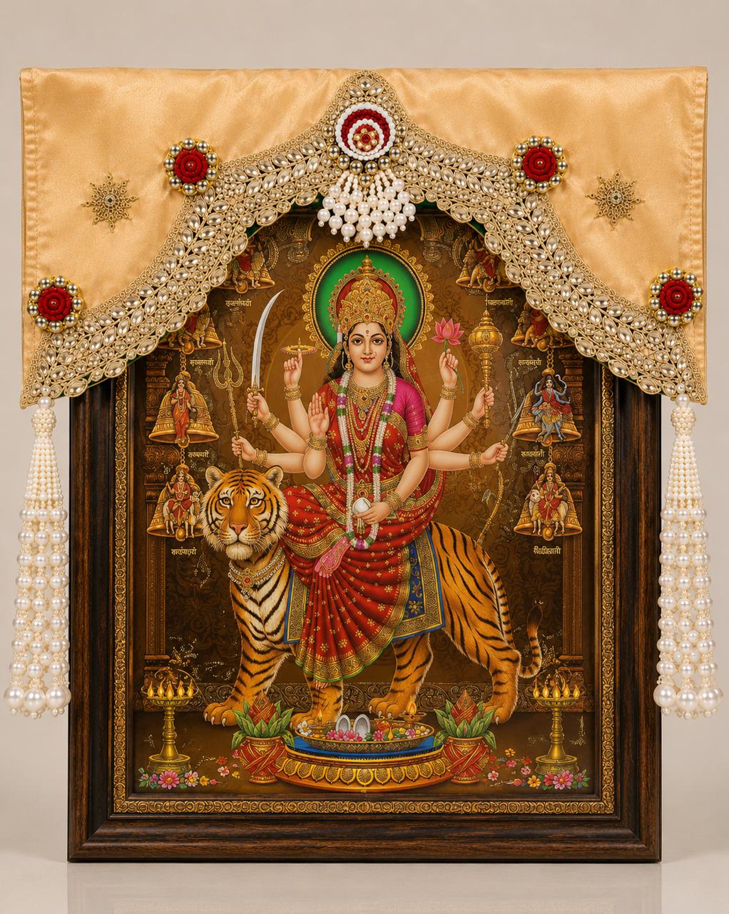 Decorative Pearl Toran Cover for Photo Frames